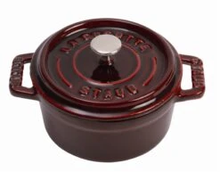 Staub Mini Round Cocotte 0.25QT Grenadine