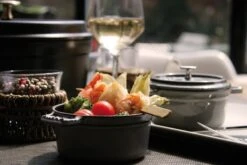 Staub Mini Round Cocotte 0.25QT Grenadine -Chef Knife Shop 1101087 4