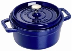 Staub Round Cocotte 9QT Dark Blue