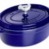 Staub Coq Au Vin Cocotte 5.75QT Dark Blue
