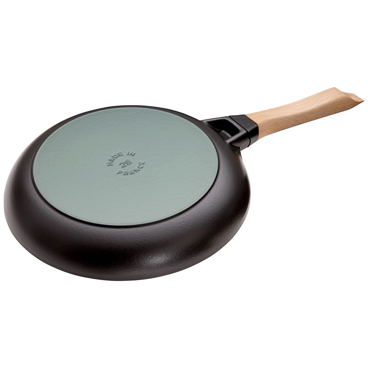 Staub Cast Iron 11-inch Frying Pan Matte Black 2 Staub Cast Iron 11-inch Frying Pan Matte Black - Image 2
