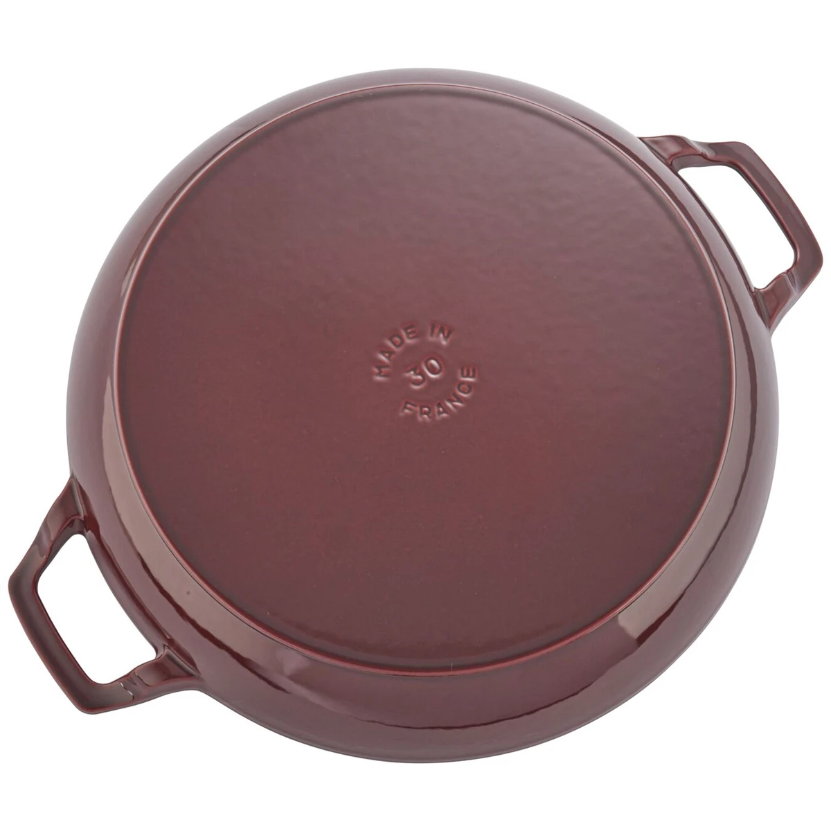 Staub Cast Iron 3.5-qt Braiser - Grenadine 4 Staub Cast Iron 3.5-qt Braiser - Grenadine - Image 4