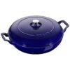 Staub Cast Iron 3.5-qt Braiser - Dark Blue