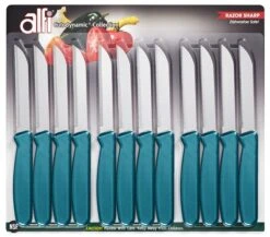 Alfi Cutodynamic High Performance All-purpose Made In USA Knives (Set Of 12 Pointed Tip) -Chef Knife Shop ABHP 12 RLX 15