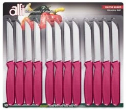 Alfi Cutodynamic High Performance All-purpose Made In USA Knives (Set Of 12 Pointed Tip) -Chef Knife Shop ABHP 12 RLX 16
