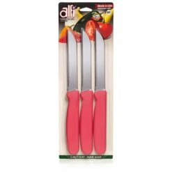 Alfi Cutodynamic High Performance All-purpose Made In USA Knives (Set Of 3 Pointed Tip) 22 Alfi Cutodynamic High Performance All-purpose Made In USA Knives (Set Of 3 Pointed Tip) -Chef Knife Shop ABHP 3 RLX 12