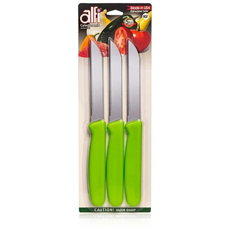 Alfi Cutodynamic High Performance All-purpose Made In USA Knives (Set Of 3 Pointed Tip) 12 Alfi Cutodynamic High Performance All-purpose Made In USA Knives (Set Of 3 Pointed Tip) - Image 12