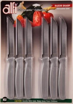 Alfi Cutodynamic High Performance All-purpose Made In USA Knives (Set Of 6 Pointed Tip) 25 Alfi Cutodynamic High Performance All-purpose Made In USA Knives (Set Of 6 Pointed Tip) -Chef Knife Shop ABHP 6 RLX 12