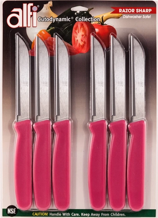 Alfi Cutodynamic High Performance All-purpose Made In USA Knives (Set Of 6 Pointed Tip) 12 Alfi Cutodynamic High Performance All-purpose Made In USA Knives (Set Of 6 Pointed Tip) - Image 12