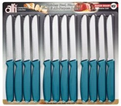 Alfi Cutodynamic High Performance All-purpose Made In USA Knives (Set Of 12 Rounded Tip) -Chef Knife Shop ABHR 12 RLX 6