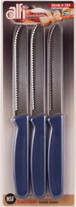 Alfi Cutodynamic High Performance All-purpose Made In USA Knives (Set Of 3 Rounded Tip) -Chef Knife Shop ABHR 3 RLX 4
