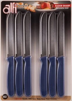 Alfi Cutodynamic High Performance All-purpose Made In USA Knives (Set Of 6 Rounded Tip)
