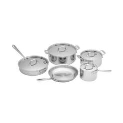 All-Clad® 9 Piece Stainless Cookware Set -Chef Knife Shop AC5000 9 4