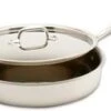 10 1/2 X 3 1/4" 4QT All-Clad® Stainless Saute Pan With Lid