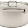 10 1/2 X 5 1/16" 8QT All-Clad® Stainless Stockpot With Lid