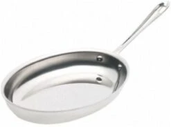 12 X 8 1/2" All-Clad® Stainless Oval Skillet