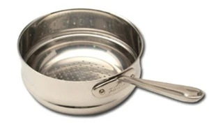 8 X 3.5" All-Clad® Stainless Universal Steamer Insert 1 8 X 3.5" All-Clad® Stainless Universal Steamer Insert