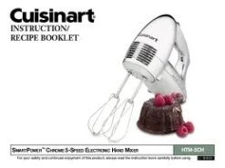 Cuisinart® SmartPower™ 5-Speed Chrome Hand Mixer -Chef Knife Shop CUHTM5CH 4