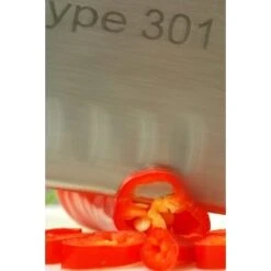 Chroma Type 301 Designed By F.A. Porsche7 1/4 Inch Hollow Groung Santoku Knife -Chef Knife Shop Ch5019311107105 4