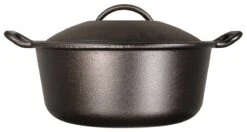 Lodge Pro-Logic, 7 Quart Cast Iron Dutch Oven -Chef Knife Shop P12D3 4
