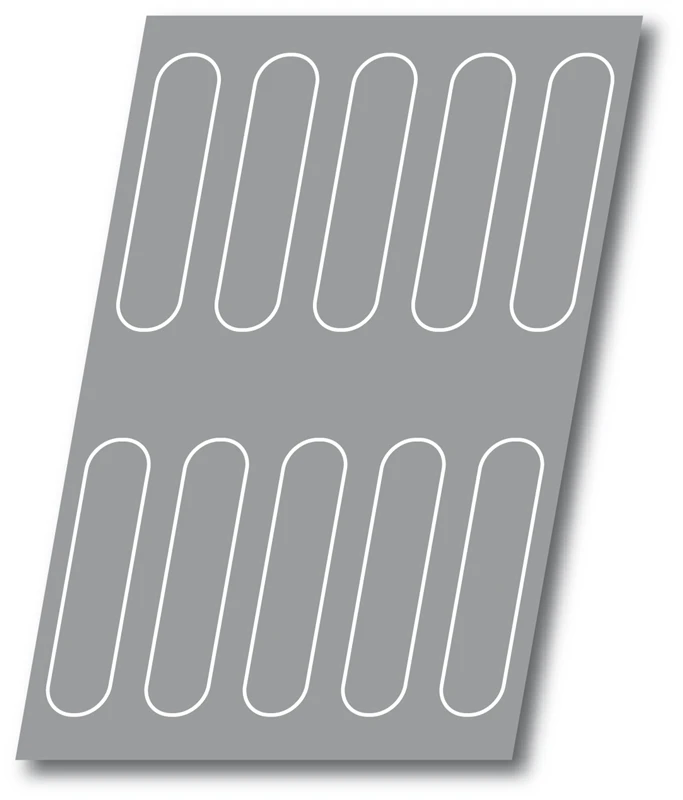 Demarle Silform® 10-Cavity Milk-Loaf Mold 2 Demarle Silform® 10-Cavity Milk-Loaf Mold - Image 2