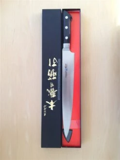 10.5" Hiro Japan Long Slicer -Chef Knife Shop sm270 4